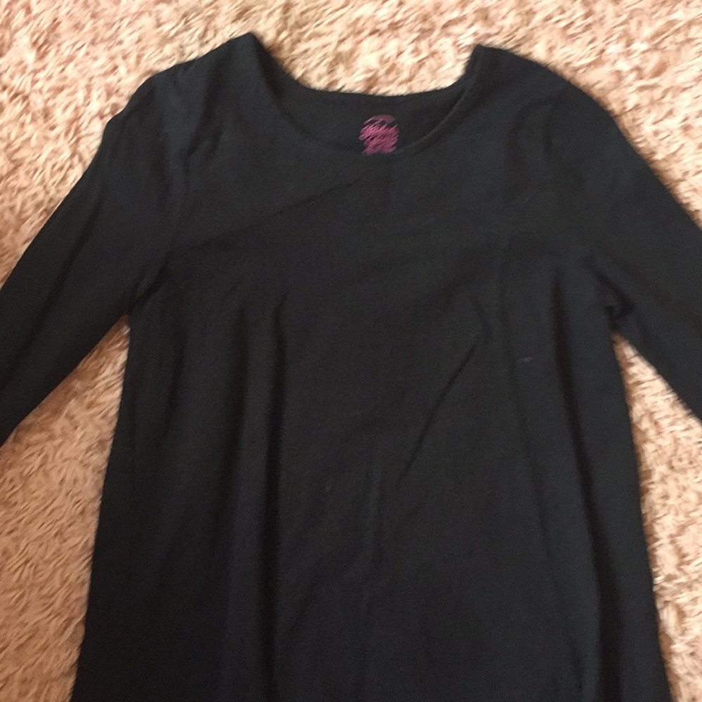 Black long sleeve dress